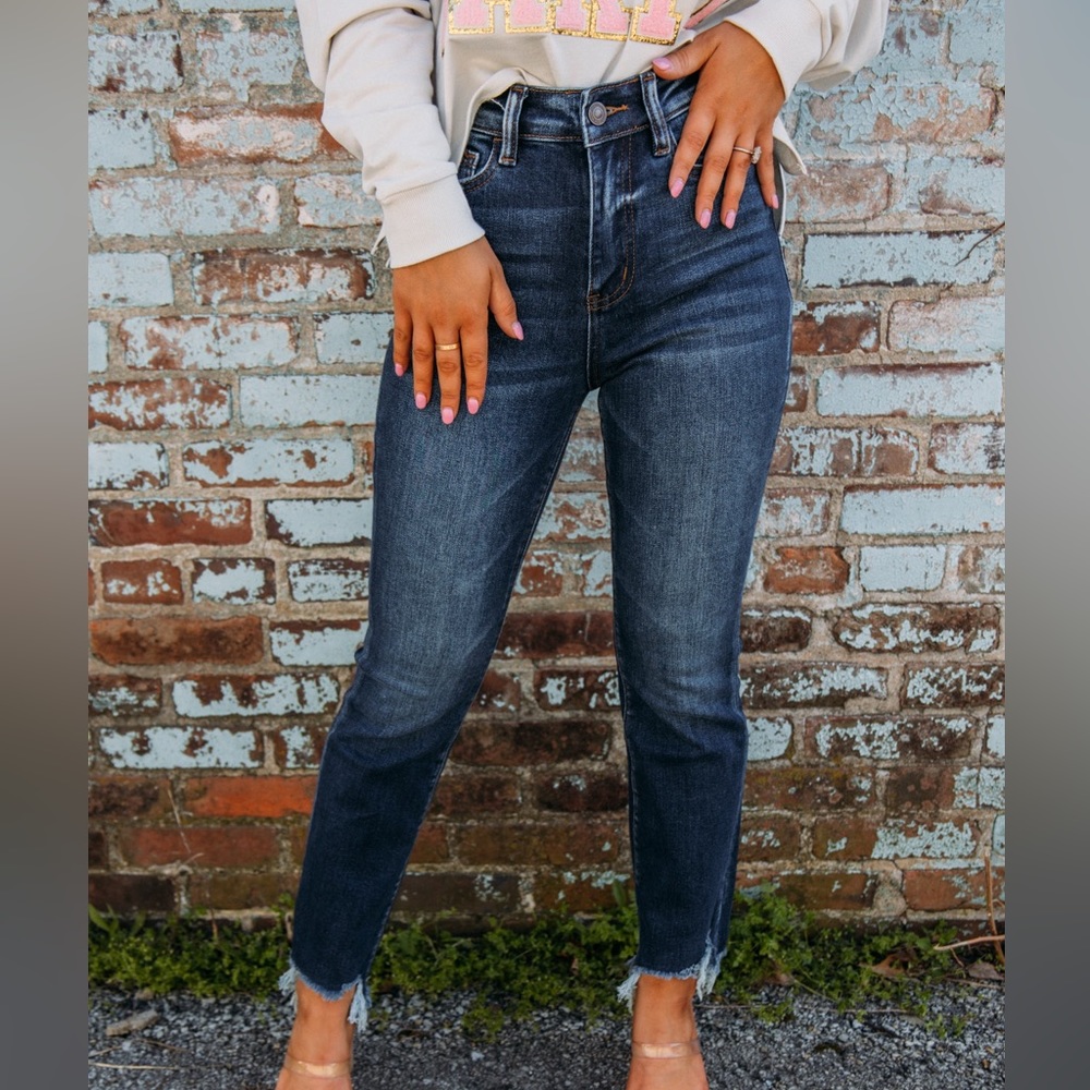 Denim with no distressing